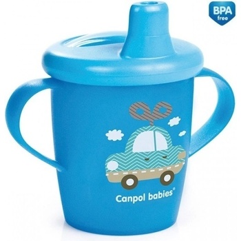 Canpol babies netečúci hrnček Toys 250 ml ružová