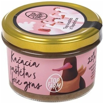 TopFarm kačacia paštéta Foie Gras 150g,