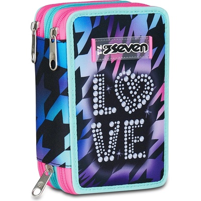 Seven Несесер с пособия Seven SJ - Glow Love, 3 ципа (20431)