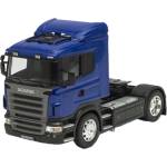 Welly Метална играчка Welly - Влекач Scania R470, 1: 32, син (1DCTYWE07032625TRA)