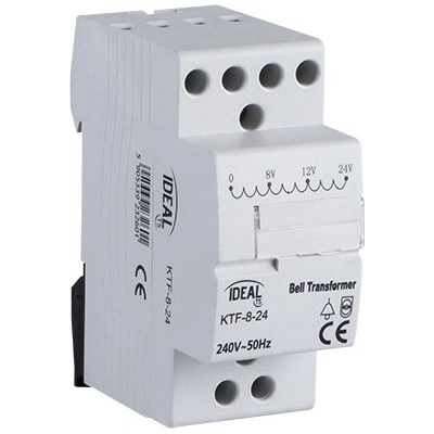 Zvonkový transformátor 220-240V/8,12,24VAC Kanlux KTF-8-24 23260 – Sleviste.cz