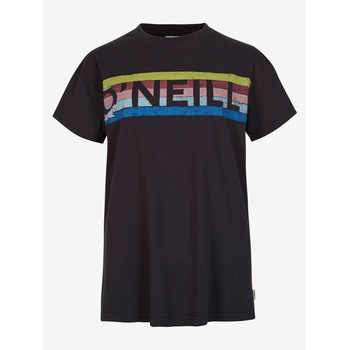 O'Neill Черна дамска тениска с щампа O'Neill CONNECTIVE GRAPHIC LONG TSHIRT O'Neill | Cheren | ЖЕНИ | S