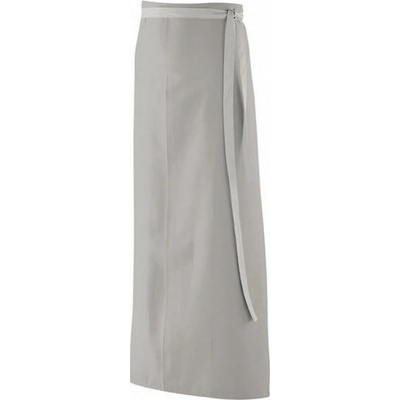 Exner Zástěra s látkovým pásem po celé délce 100x100cm 220 g/m stříbrná EX103