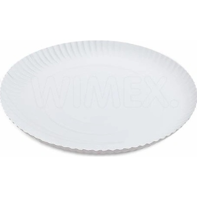Wimex Papierový tanier hlboký biely O28cm