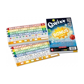 Nürnberger-Spielkarten QWIXX - BONUS - INTERNATIONAL - Zusatzblöcke (2er) | Reinhard Staupe, Nürnberger-Spielkarten-Verlag