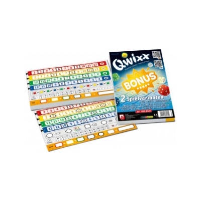 Nürnberger-Spielkarten QWIXX - BONUS - INTERNATIONAL - Zusatzblöcke (2er) | Reinhard Staupe, Nürnberger-Spielkarten-Verlag