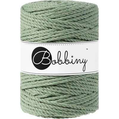 Bobbiny Macrame ropes 3PLY - 5mm Bobbiny - Macrame ropes 3PLY - 5mm: Eucalyptus green