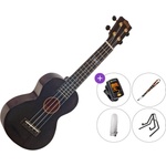Mahalo MH2WTBK SET Transparent Black Концертно укулеле (MH2W-TBK-SET)