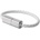 4smarts Кабел тип гривна за устройства с USB-C (бял) - 4smarts USB-C Charging Wristband (размер S) (4S468695)