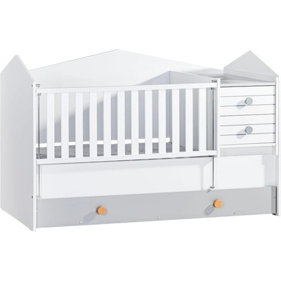Бебешка кошара и детско легло 2в1 BIRD HOUSE 70 x 170