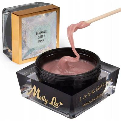 Molly Lac stavební gel odstíny růžové a fialové 15 ml