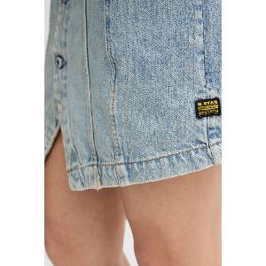 G-Star RAW рокля от деним Kick Bustier (D28505.E352)