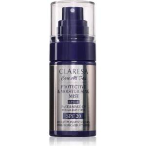 Claresa Care All Day Protective & Moisturising Mist фон дьо тен фиксатор с хидратиращ ефект SPF 20 50ml