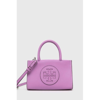 Tory Burch Чанта Tory Burch Ella Bio Mini Tote- Bright Amethyst в лилаво (145613.500)