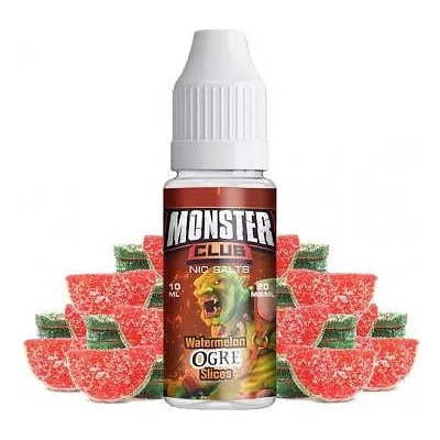 Monster Club Watermelon Ogre Slices - Monster Club Nic Salts