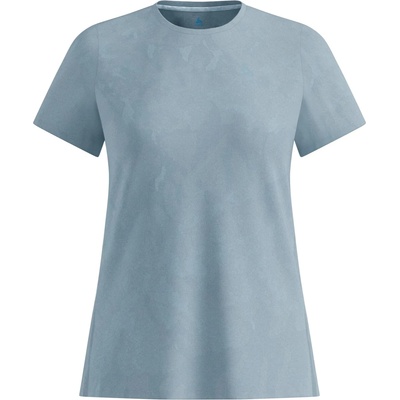 Odlo Дамска тениска Odlo Women's Zeroweight Engineered Chill-Tec Crew Neck Running shirt - Baby Blue - размер XL (916-5690-0115)