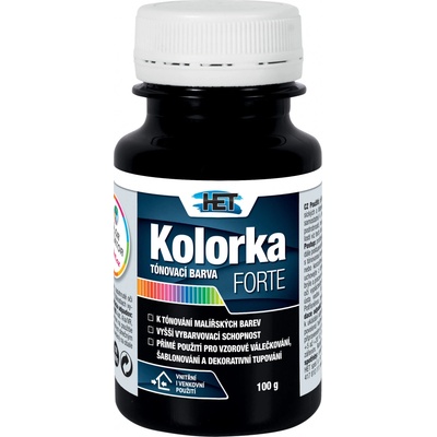 HET Kolorka Forte 100g Čierna