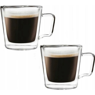 Design Sklenice na kávu Vialli 2 x 80 ml