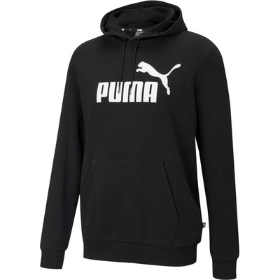 Puma Essential Big Logo Hoodie Černá / Bílá