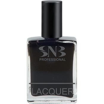 SNB Лак за нокти snb Черньо, черен, 15 мл (nlc27)