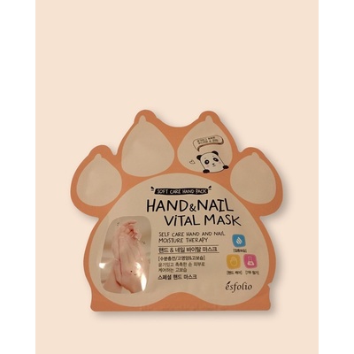 Esfolio Hand & Nail Vital Mask zvlhčujúca maska ​​na ruky 9 ml