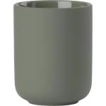 Zone Чаша за четка за зъби UME 10 cм, маслиненозелена, керамика, Zone Denmark (ZO26430)