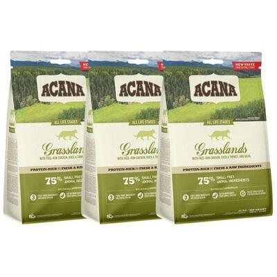 ACANA Grasslands Cat 3 x 340 g