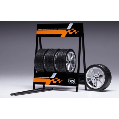 IXO Sada náhradních pneumatik Hyundai N 1:18