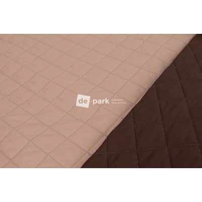 de-park Oboustranný prošev - béžová - čokoládově hnědá - 729