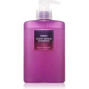 KUNDAL Night Repair Shampoo шампоан и балсам 2 в1 за подхранване и хидратация с аромат Into The Dream 470ml