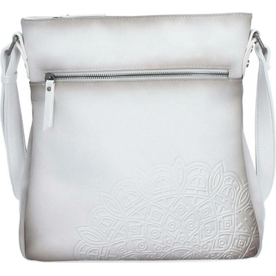 Indee crossbody kabelka mandala 6271 white bílá