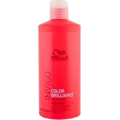 Wella Invigo Color Brilliance Fine to Medium Hair 500 ml шампоан за боядисани и тънки коси за жени