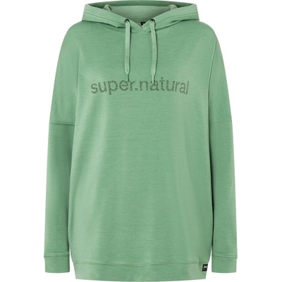 super. natural Дамски суичър super. natural Women's Feel Good Hoodie - Loden Frost / Stone Grey (105-4022-0713)