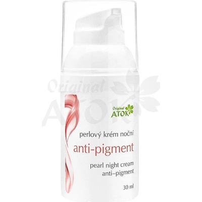 Original Atok Perlový krém anti-pigment noční 30 ml – Zbozi.Blesk.cz