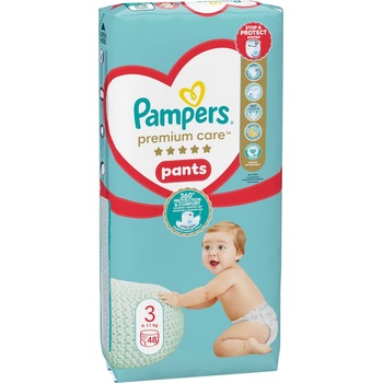 Pampers Premium Care Размер 3, VP, 48бр. 6-10 кг