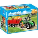 Stavebnice Playmobil Playmobil 6130 Traktor s přívěsem