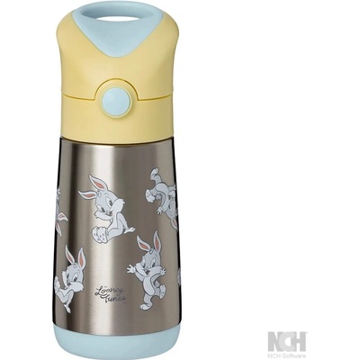 B.Box Termoska na pití s brčkem 350 ml lemon twist