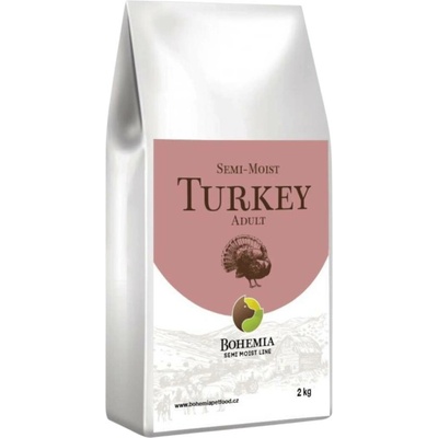 Bohemia Semi-Moist Adult Turkey 2 kg