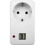 Synchro АДАПТЕР КОНТАКТ ШУКО + 2 usb synchro usb-d1 (3800132515031)