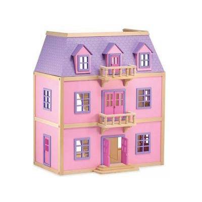 Melissa & Doug Дървена къща за кукли на 3 нива, 14570 Melissa and Doug, 000772145701