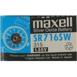 Maxell Батерия сребърна Maxell SR, SR716SW, 1.55V, 1 бр (MLBSSR716SW)