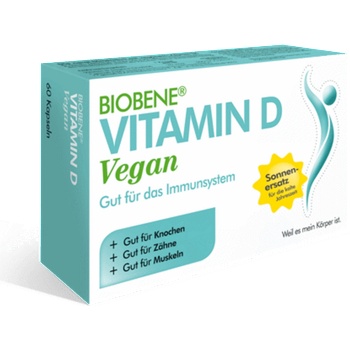 BIOBENE Витамин d (Веган) - 60 капсули
