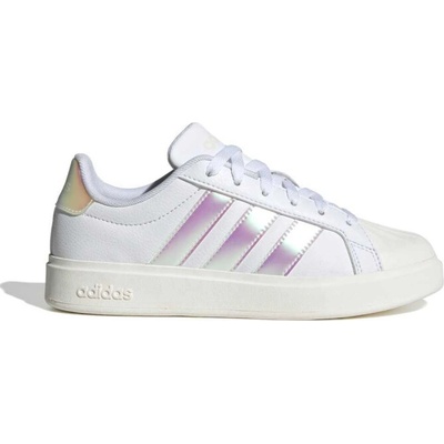 adidas dievčenská rekreačná obuv -Streettalk Jr cloud white/iridescent/core white