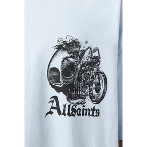 AllSaints Памучна тениска PANHEAD (M021PE)