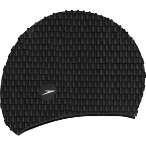 Speedo плувна шапчица speedo bubble cap черен