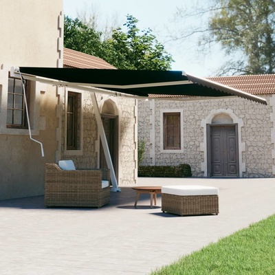 ZBXL Volně stojící ručně zatahovací markýza 600 x 300 cm antracitová