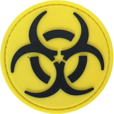 WARAGOD Nášivka 3D Round Biohazard 6cm