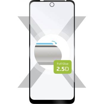 FIXED Стъклено фолио за цял екран FIXED Motorola Moto E30, черно FIXGFA-846-BK (FIXGFA-846-BK)