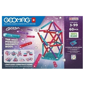 Geomag Glitter panels Recycled 60