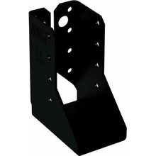 Domax trámová papuča uzavretá WBZ 49 C čierna - 45 × 97 × 75 × 2 mm 6 ks